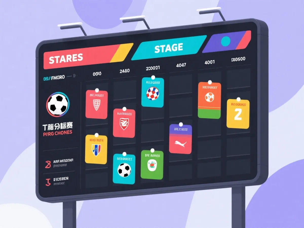 2026世界杯赛程与比分可视化示意图